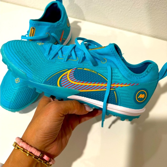 Men’s NIKE ZOOM MERCURIAL VAPOR 14 PRO TF Blueprint Pack- Turf Soccer Shoes - Picture 3 of 7